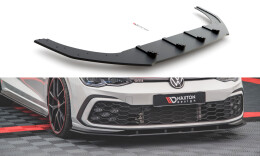 Street Pro Cup Spoilerlippe Front Ansatz passend für VW Golf 8 GTI SCHWARZ