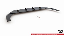 Street Pro Cup Spoilerlippe Front Ansatz passend für VW Golf 8 GTI SCHWARZ