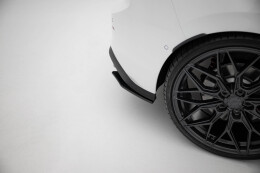 Street Pro Heck Ansatz Flaps Diffusor passend für VW Golf 8 GTI SCHWARZ