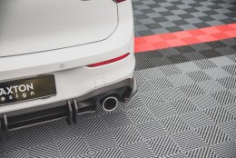 Street Pro Heck Ansatz Flaps Diffusor passend für VW Golf 8 GTI SCHWARZ