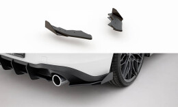 Street Pro Heck Ansatz Flaps Diffusor passend für VW Golf 8 GTI SCHWARZ+ HOCHGLANZ FLAPS