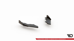 Street Pro Heck Ansatz Flaps Diffusor passend für VW Golf 8 GTI SCHWARZ+ HOCHGLANZ FLAPS