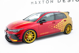 Street Pro Seitenschweller Ansatz Cup Leisten für VW...