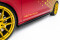 Street Pro Seitenschweller Ansatz Cup Leisten passend für VW Golf 8 GTI / GTI Clubsport ROT