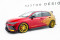 Street Pro Seitenschweller Ansatz Cup Leisten passend für VW Golf 8 GTI / GTI Clubsport ROT+ HOCHGLANZ FLAPS