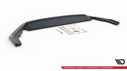 Cup Spoilerlippe Front Ansatz V.2 passend für Skoda Octavia RS Mk4 schwarz Hochglanz