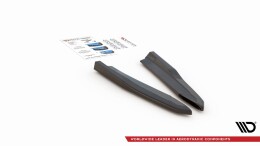 Heck Ansatz Flaps Diffusor V.2 für Skoda Octavia RS Combi / Liftback Mk4 / Mk4 Facelift schwarz Hochglanz