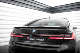 Heck Spoiler Aufsatz Abrisskante für BMW 7 G11 / G12 schwarz Hochglanz