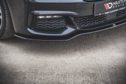 Cup Spoilerlippe Front Ansatz V.1 passend für BMW 7 M-Paket G11 /G12 schwarz Hochglanz