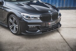 Street+ Spoilerlippe Front Ansatz V.2 passend für BMW 7 M-Paket G11 /G12 schwarz Hochglanz