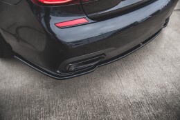 Mittlerer Cup Diffusor Heck Ansatz passend für BMW 7 M-Paket G11 /G12 schwarz Hochglanz