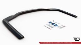 Mittlerer Cup Diffusor Heck Ansatz passend für BMW 7 M-Paket G11 /G12 schwarz Hochglanz