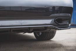 Mittlerer Cup Diffusor Heck Ansatz DTM Look passend für BMW 7 M-Paket G11 /G12 schwarz Hochglanz