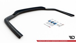 Mittlerer Cup Diffusor Heck Ansatz DTM Look passend für BMW 7 M-Paket G11 /G12 schwarz Hochglanz