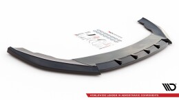 Cup Spoilerlippe Front Ansatz V.1 passend für Seat Leon FR Mk4 schwarz Hochglanz
