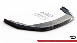 Cup Spoilerlippe Front Ansatz V.3 passend für Seat Leon FR Mk4 schwarz Hochglanz