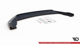 Cup Spoilerlippe Front Ansatz V.3 passend für Seat Leon FR Mk4 schwarz Hochglanz