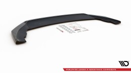 Cup Spoilerlippe Front Ansatz V.3 für Seat Leon Mk4 schwarz Hochglanz