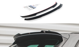 Heck Spoiler Aufsatz Abrisskante passend für Seat Leon FR Mk4 / Cupra Leon schwarz Hochglanz