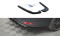 Heck Ansatz Flaps Diffusor passend für Seat Leon Mk4 schwarz Hochglanz