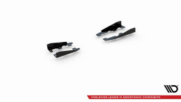Seitenschweller Flaps für BMW 1er F20 M135i / M140i / M-Paket schwarz Hochglanz