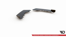 Front Stoßstange Flaps passend für BMW 1er F20 M-Paket FL / M140i schwarz Hochglanz