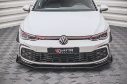 Stoßstangen Flaps Wings vorne Canards für VW Golf GTI Mk8