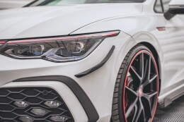 Stoßstangen Flaps Wings vorne Canards für VW Golf GTI Mk8