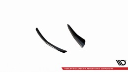 Stoßstangen Flaps Wings vorne Canards passend für VW Golf GTI Mk8