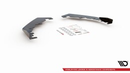 Front Stoßstange Flaps passend für VW Golf 8 GTI FLAPS HOCHGLANZ