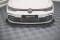 Front Stoßstangen Flaps für VW Golf 8 GTI  schwarz Hochglanz