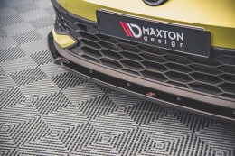 Cup Spoilerlippe Front Ansatz V.1 + Flaps für VW Golf GTI Clubsport Mk8