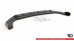 Cup Spoilerlippe Front Ansatz V.1 + Flaps für VW Golf GTI Clubsport Mk8