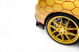 Heck Ansatz Flaps Diffusor V.1 + Flaps passend für VW Golf GTI Clubsport Mk8 Facelift