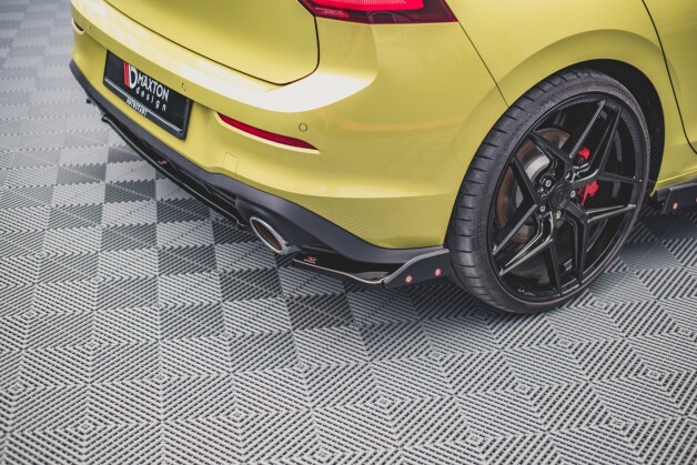 Street+ Heck Ansatz Diffusor + Flaps V.1 passend für VW Golf 8 GTI Clubsport