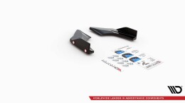 Heck Ansatz Diffusor + Flaps V.1 passend für VW Golf 8 GTI Clubsport