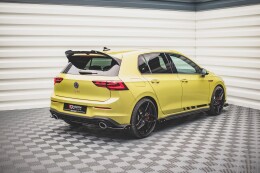 Heck Ansatz Flaps Diffusor + Flaps V.1 für VW Golf 8 GTI Clubsport