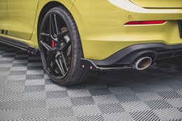 Heck Ansatz Flaps Diffusor + Flaps V.1 für VW Golf 8 GTI Clubsport