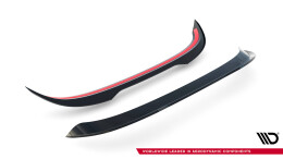 Heck Spoiler Aufsatz Abrisskante passend für VW Golf GTI Clubsport Mk8 Facelift schwarz Hochglanz