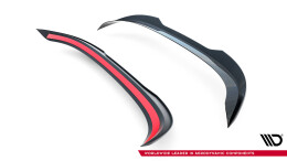 Heck Spoiler Aufsatz Abrisskante passend für VW Golf GTI Clubsport Mk8 FL schwarz Hochglanz