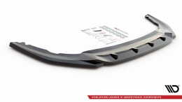 Cup Spoilerlippe Front Ansatz V.2 für VW Golf GTI ClubSport Mk8 schwarz Hochglanz