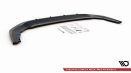 Cup Spoilerlippe Front Ansatz V.4 für VW Golf GTI ClubSport Mk8 schwarz Hochglanz