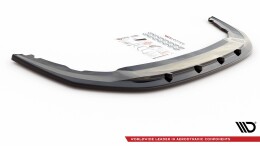 Cup Spoilerlippe Front Ansatz V.4 passend für VW Golf GTI Clubsport Mk8 schwarz Hochglanz