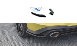 Heck Ansatz Flaps Diffusor V.2 passend für VW Golf 8 GTI Clubsport schwarz matt