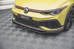 Street Pro Cup Spoilerlippe Front Ansatz für VW Golf 8 GTI Clubsport ROT