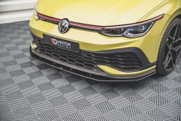 Street Pro Cup Spoilerlippe Front Ansatz für VW Golf 8 GTI Clubsport rot