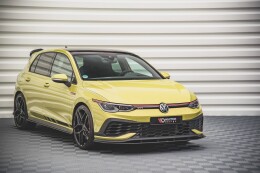 Street Pro Cup Spoilerlippe Front Ansatz für VW Golf 8 GTI Clubsport ROT