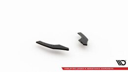 Street Pro Heck Ansatz Flaps Diffusor passend für VW Golf 8 GTI Clubsport SCHWARZ