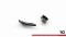 Street Pro Heck Ansatz Flaps Diffusor passend für VW Golf 8 GTI Clubsport SCHWARZ+ HOCHGLANZ FLAPS