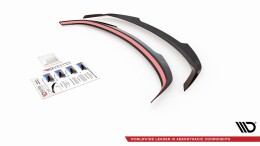 Heck Spoiler Aufsatz Abrisskante passend für Cupra Formentor schwarz Hochglanz